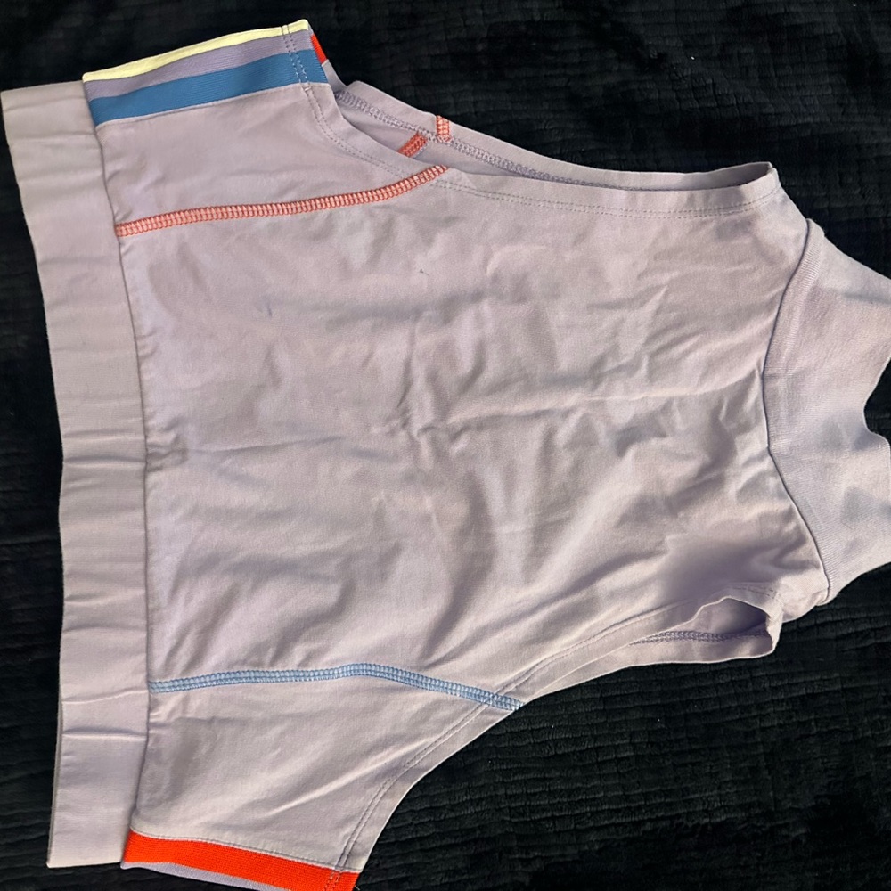 Adidas Originals Adicolor Tricolor Half-Zip Womens Tank Top Soft Purple - Picture 6 of 9